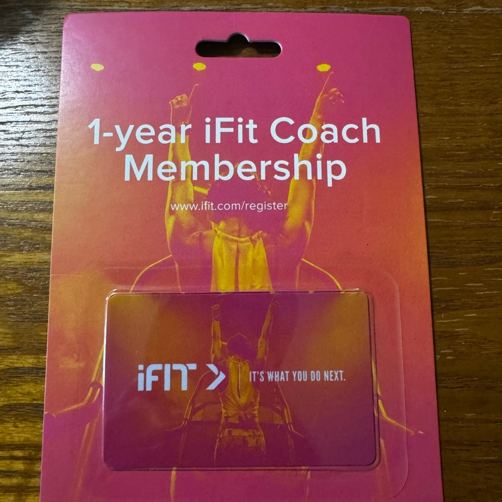 ProForm Exercise Machine iFit Coach Membership Card